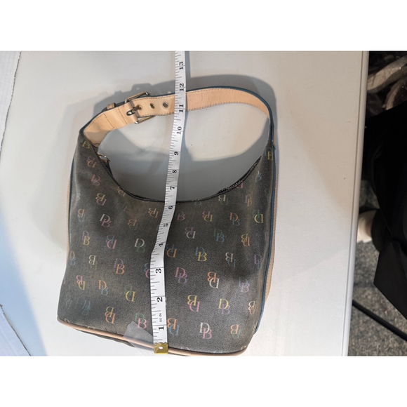 Dooney & Bourke Rainbow Logo Y2K Handbag canvas - Picture 6 of 12